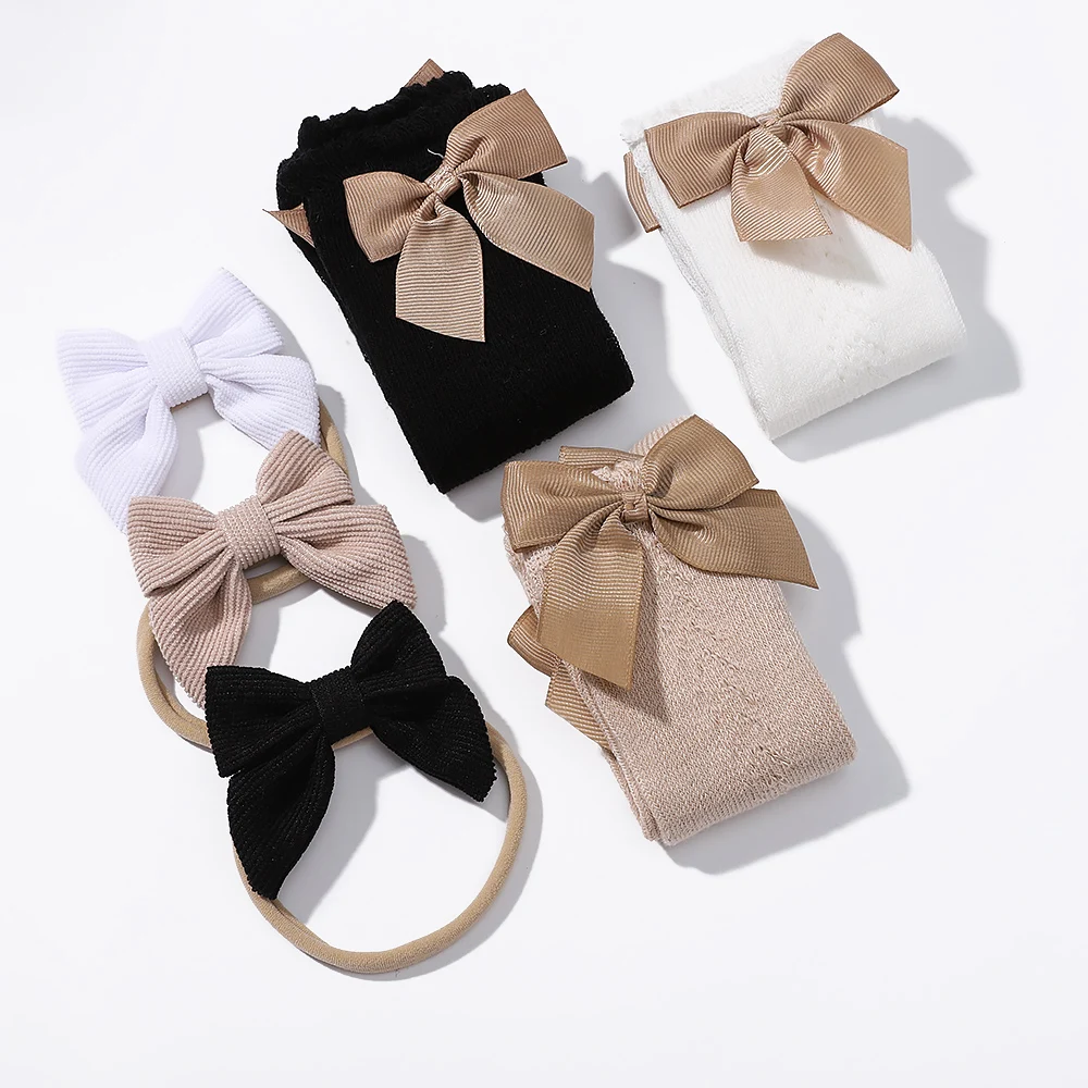 3Pcs/Set New Baby Bow Headband Socks Newborn Girls Infant Floor Socks Sweet Cute Princess Dress Photography Props Socken Gift
3Pcs/Set New Baby Bow Headband Socks Newborn Girls Infant Floor Socks Sweet Cute Princess Dress Photography Props Socken Gift
