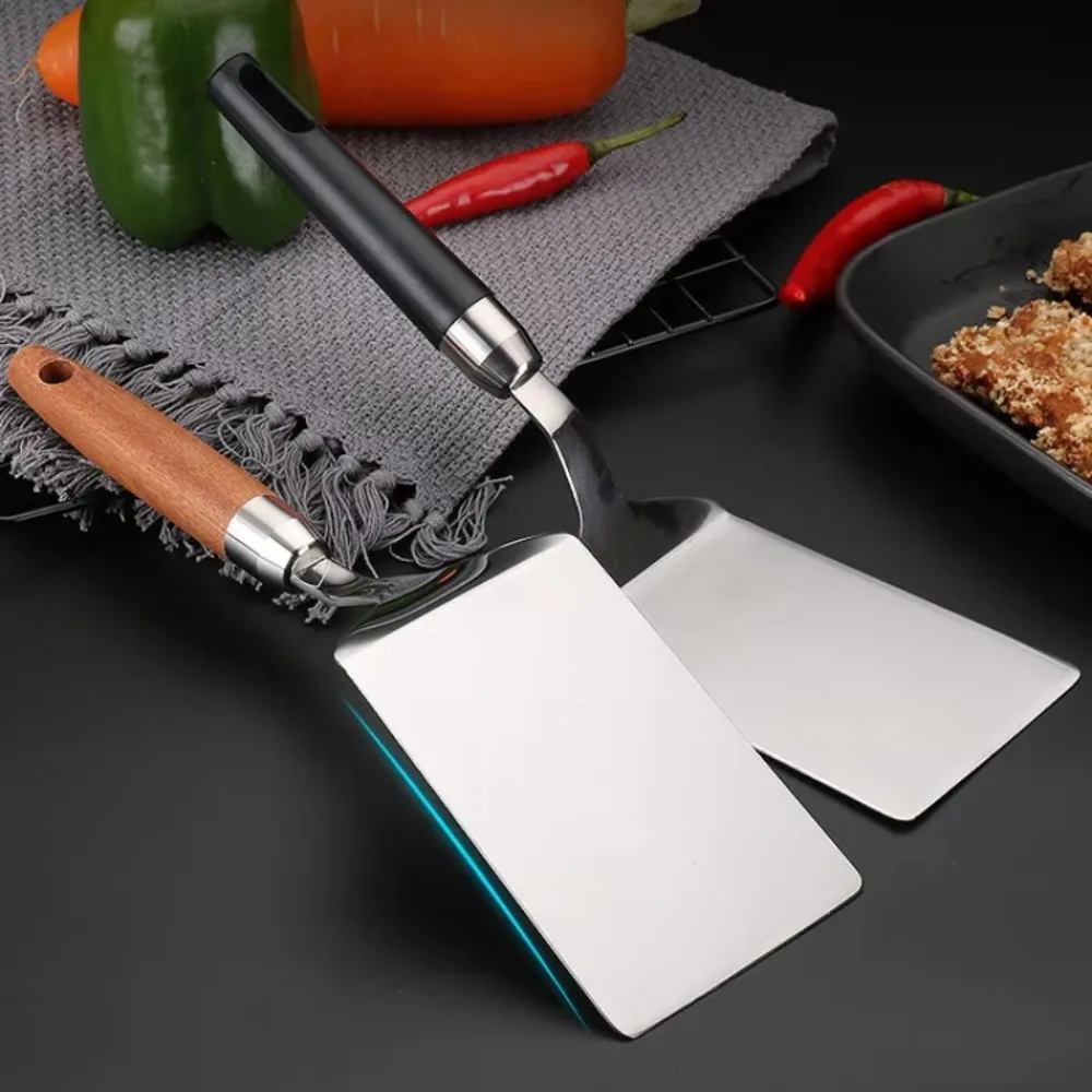 Stainless Steel Steak Cooking Spatula Multipurpose Non-stick Beef Turner Scraper Square Head Pancake Spatula
Stainless Steel Steak Cooking Spatula Multipurpose Non-stick Beef Turner Scraper Square Head Pancake Spatula