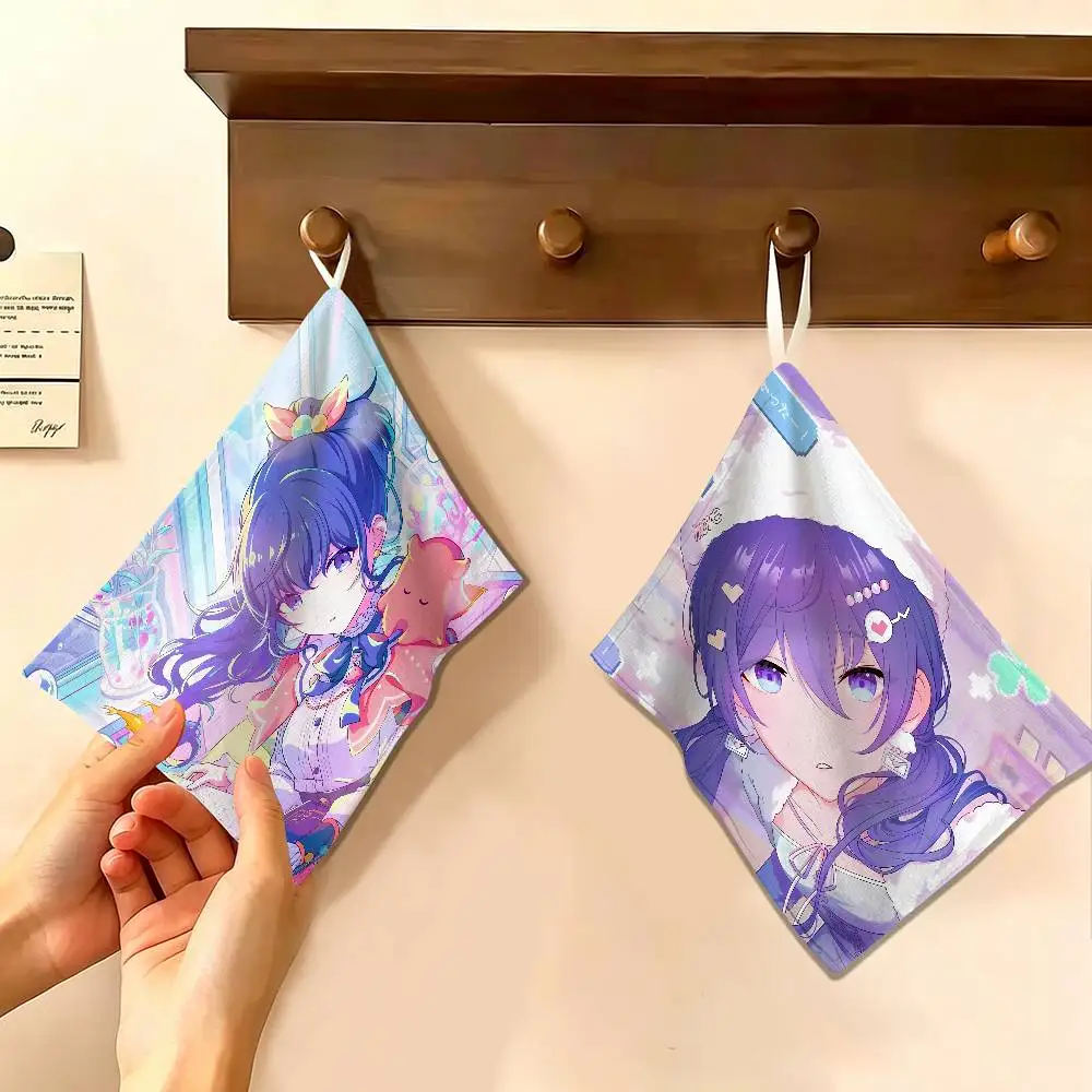 Kawaii Nightcode Asahina Mafuyu Hanging Kitchen Towel, Polyester Cotton Fabric, Absorbent Hand Wiping Towel for Home Dormitory
Kawaii Nightcode Asahina Mafuyu Hanging Kitchen Towel, Polyester Cotton Fabric, Absorbent Hand Wiping Towel for Home Dormitory