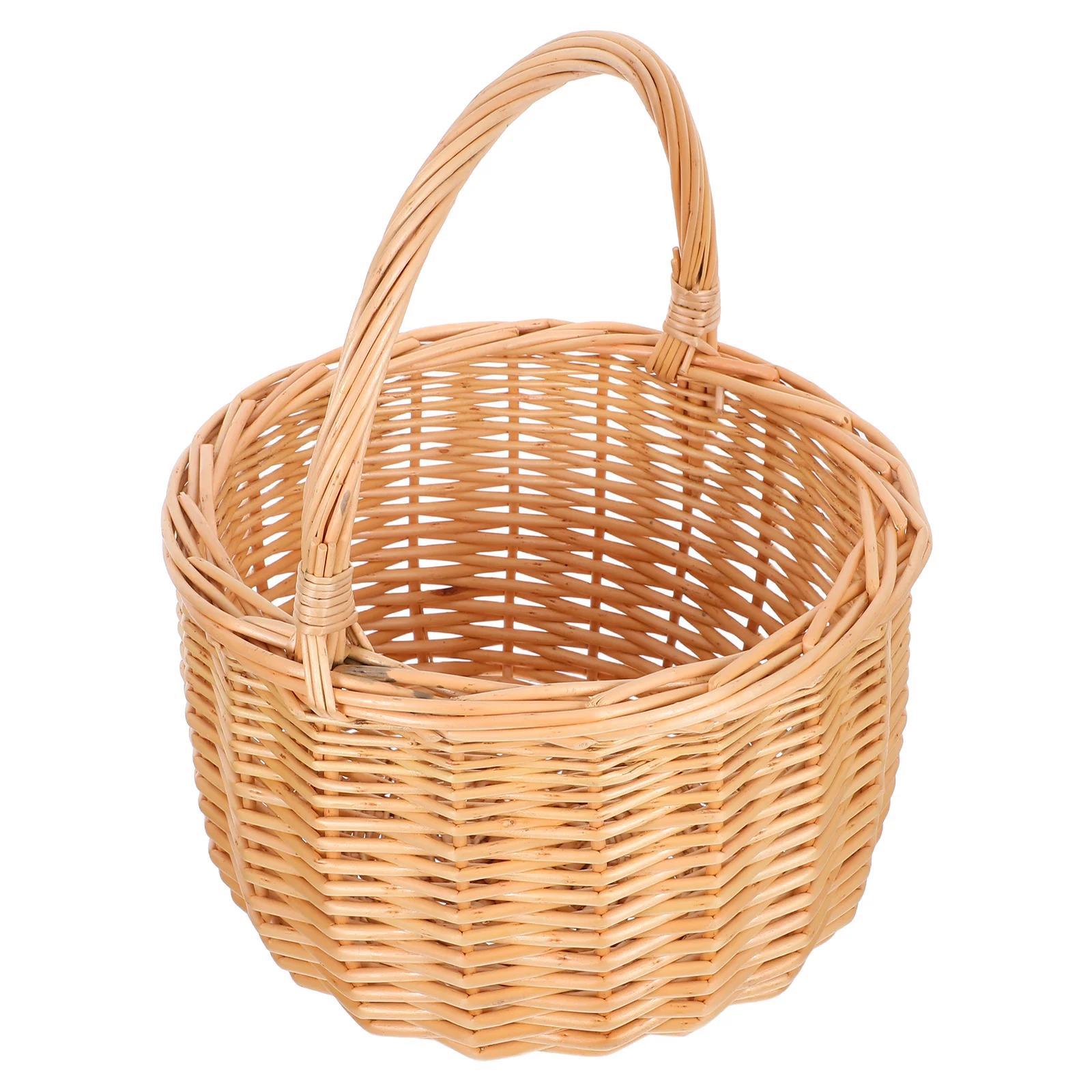 Wicker Picnic Basket Handwoven Willow Handles Flower Girl Storage Market Hamper Portable Bread Home Collecting
Wicker Picnic Basket Handwoven Willow Handles Flower Girl Storage Market Hamper Portable Bread Home Collecting