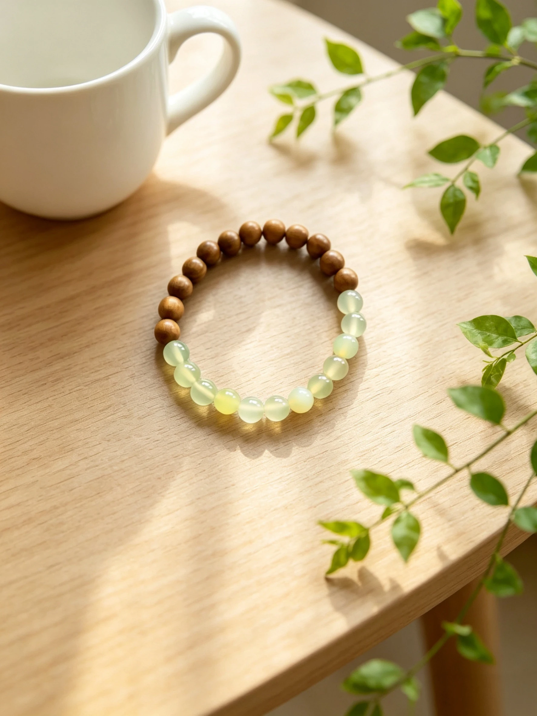 Unisex Sandalwood Beaded Worry Beads, Zen Style
Unisex Sandalwood Beaded Worry Beads, Zen Style