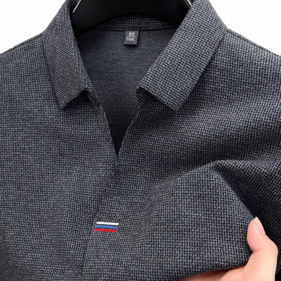 Mens Long Sleeve Shirt With Embroidered Stripes Faux Placket Collar Breathable Button Front Casual Top
Mens Long Sleeve Shirt With Embroidered Stripes Faux Placket Collar Breathable Button Front Casual Top