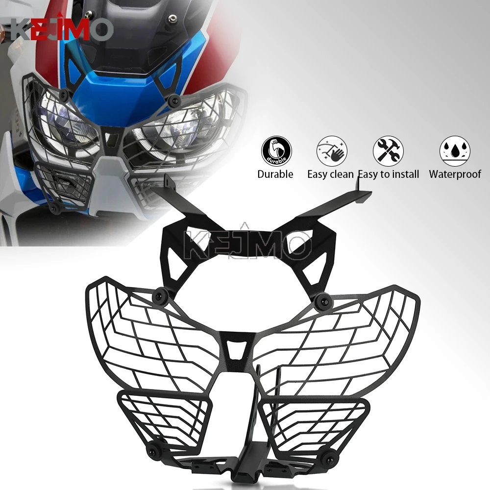 Accessories For Honda CRF1000L Africa Twin CRF 1000 L Adventure Sports 2016 - 2021 Motorcycle Headlight Grille Guard Protector
Accessories For Honda CRF1000L Africa Twin CRF 1000 L Adventure Sports 2016 - 2021 Motorcycle Headlight Grille Guard Protector