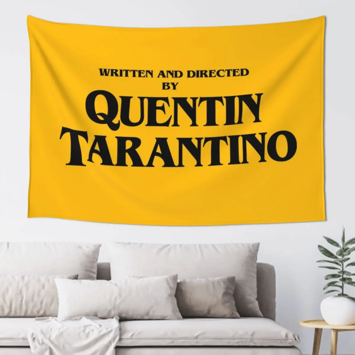 Written and directed by Quentin Tarantino Tapestry Aesthetics For Room Home Decorations Tapestry
Written and directed by Quentin Tarantino Tapestry Aesthetics For Room Home Decorations Tapestry