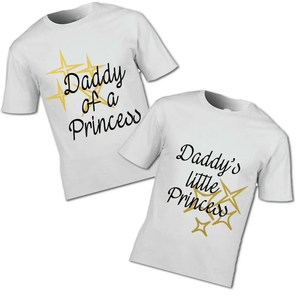 Daddy of A Princess and Daddy's Little Princess T-SHIRT MUM GIRL Fathers Day Family Metching Outfits
Daddy of A Princess and Daddy's Little Princess T-SHIRT MUM GIRL Fathers Day Family Metching Outfits