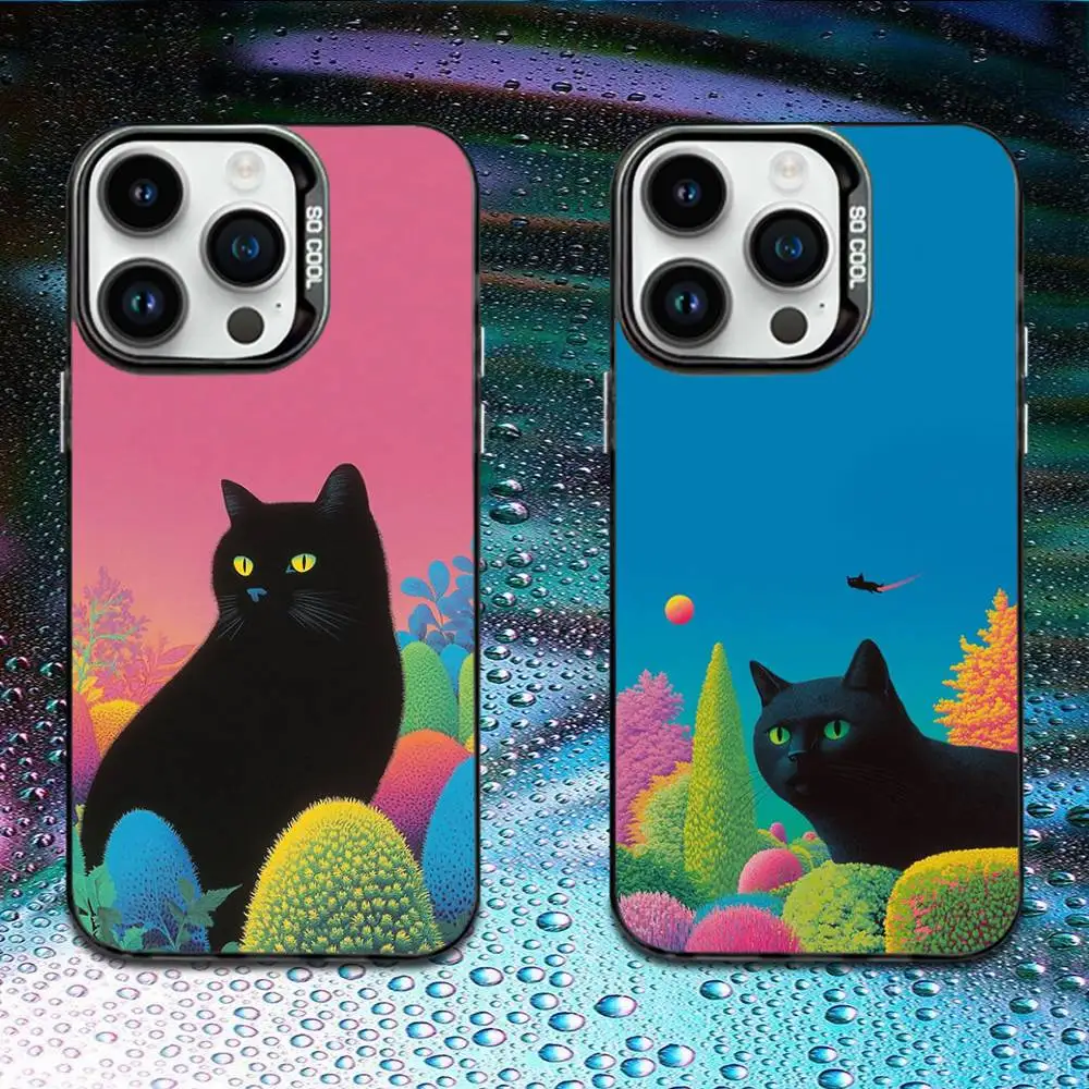 Black Cat White cat graphic Phone Case For iPhone 16,15,14,13,12,11,Mini,Pro,E,MAX Black Candy Matte Shockproof Cover
Black Cat White cat graphic Phone Case For iPhone 16,15,14,13,12,11,Mini,Pro,E,MAX Black Candy Matte Shockproof Cover