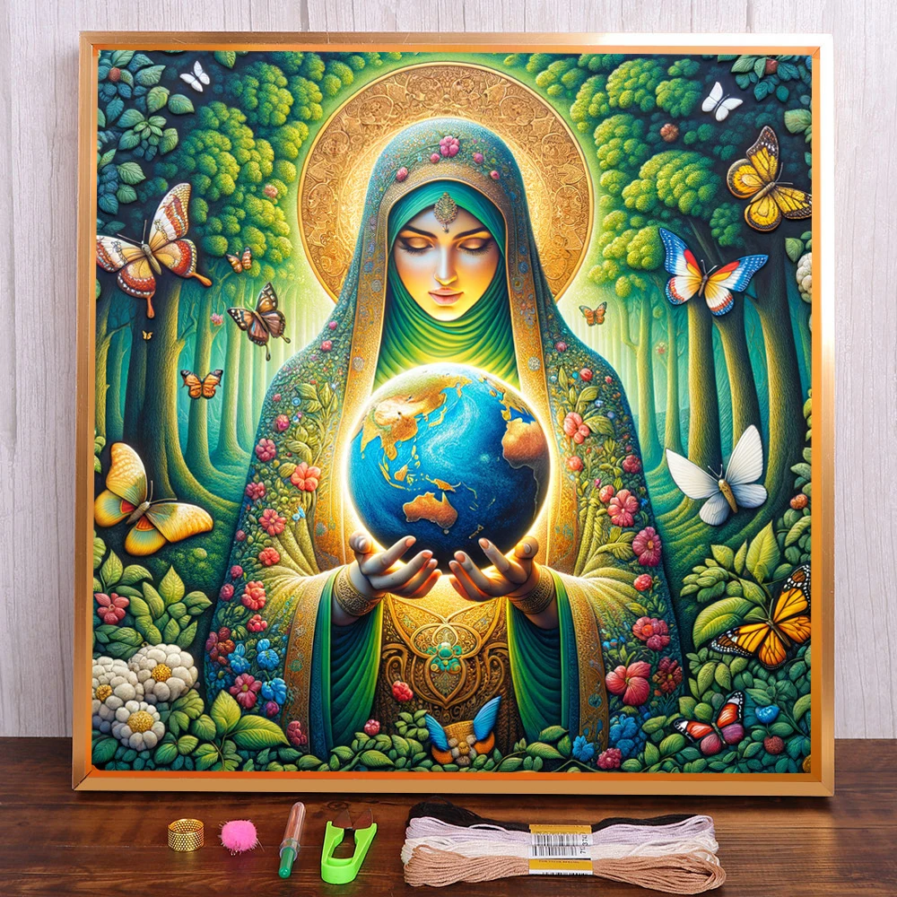 Portrait Peace Girl Printed 11CT Cross-Stitch DIY Embroidery Set DMC Threads Sewing Painting Hobby Handmade Magic Package Gift
Portrait Peace Girl Printed 11CT Cross-Stitch DIY Embroidery Set DMC Threads Sewing Painting Hobby Handmade Magic Package Gift