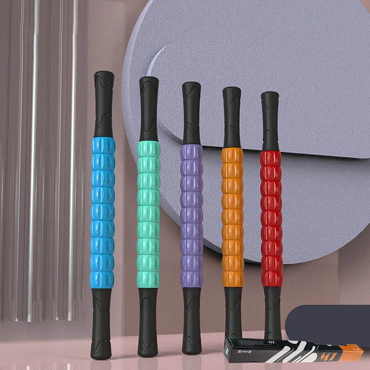 Gear Massage Stick Yoga Deep Muscle Relaxation Massage Shaft Personal Training Fascia Roller Plastic Roller Stick Shaft Fitness
Gear Massage Stick Yoga Deep Muscle Relaxation Massage Shaft Personal Training Fascia Roller Plastic Roller Stick Shaft Fitness