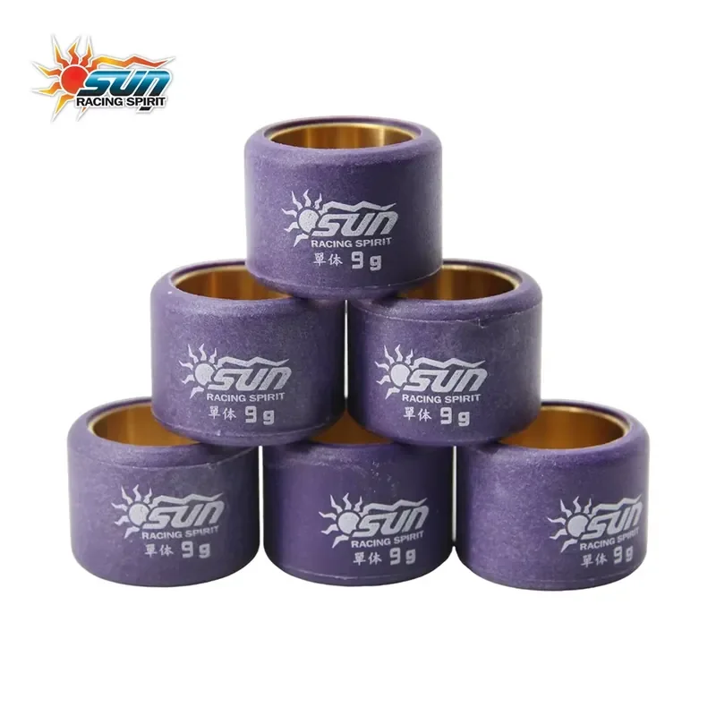 New SUN Racing Brass CVT Weight Rollers Wear Resistant 20x15mm 9G SKYDRIVE125/CLICK125 I/PCX Scooter (6PCS/SET)
New SUN Racing Brass CVT Weight Rollers Wear Resistant 20x15mm 9G SKYDRIVE125/CLICK125 I/PCX Scooter (6PCS/SET)