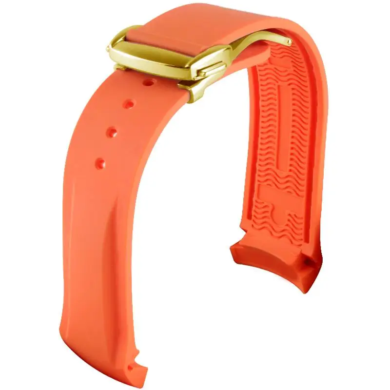PCAVO 20mm 22mm Curved End Rubber Watch Band for Omega Seamaster Watch Straps with Folding Buckle Luxury Bracelets Silicone
PCAVO 20mm 22mm Curved End Rubber Watch Band for Omega Seamaster Watch Straps with Folding Buckle Luxury Bracelets Silicone