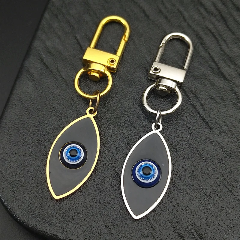 Lucky Evil Eye Amulet Protection Keyring Women Stainless Steel Turkish Evil Blue Eye Keychain Jewelry Gifts
Lucky Evil Eye Amulet Protection Keyring Women Stainless Steel Turkish Evil Blue Eye Keychain Jewelry Gifts