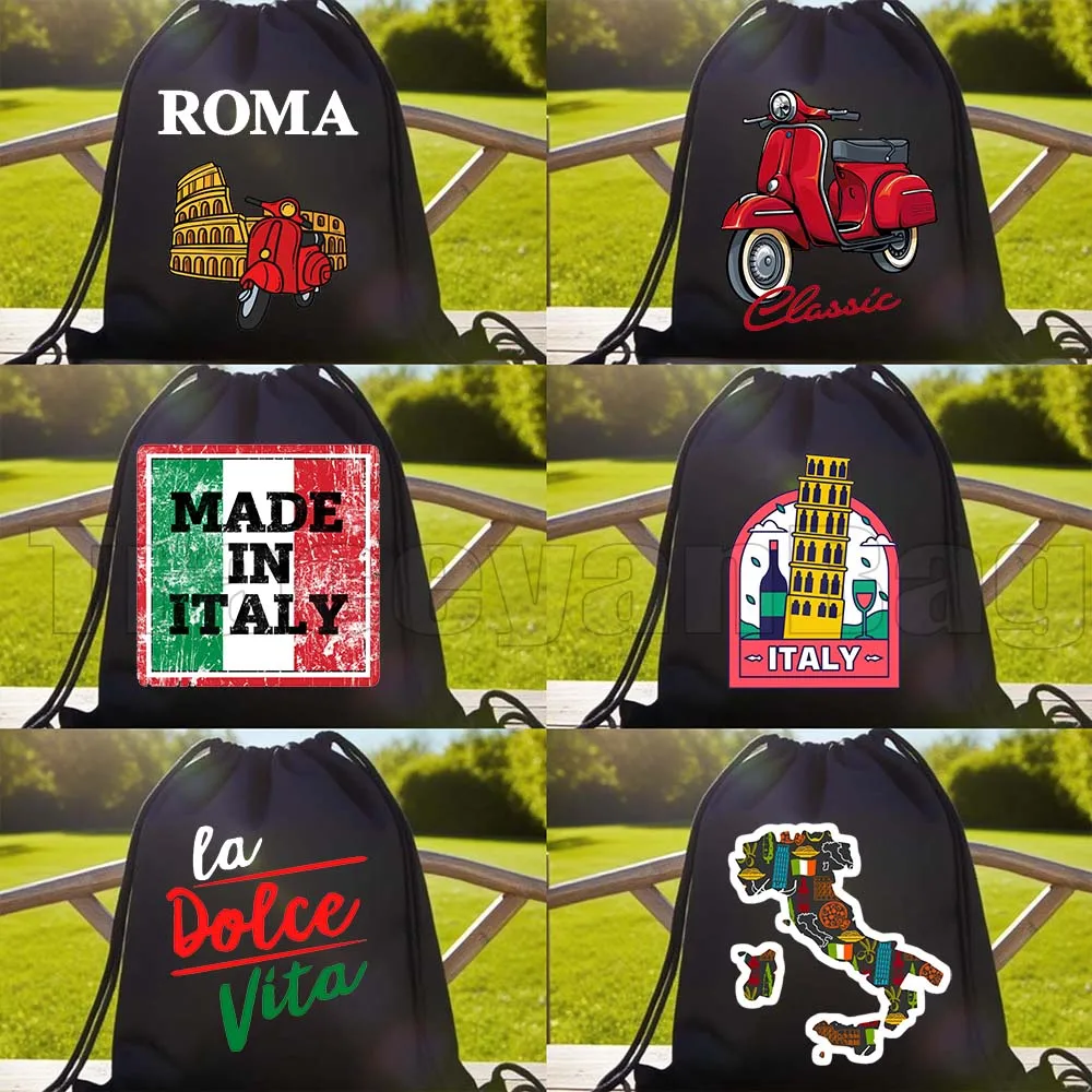 The Colosseum Italy Moped Bike Florence Rome Milan Italian Roman Italia Cute Gifts Canvas Drawstring Bags Backpack Gym Sackpack
The Colosseum Italy Moped Bike Florence Rome Milan Italian Roman Italia Cute Gifts Canvas Drawstring Bags Backpack Gym Sackpack