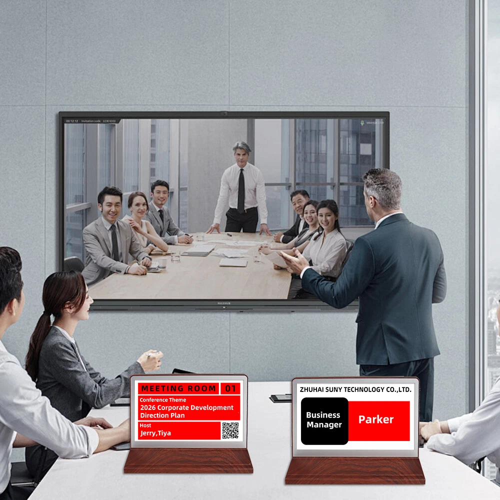 Электронная табличка E Ink 7,5 дюйма, двусторонняя, цифровая вывеска для конференц-стола, 800x480
Электронная табличка E Ink 7,5 дюйма, двусторонняя, цифровая вывеска для конференц-стола, 800x480