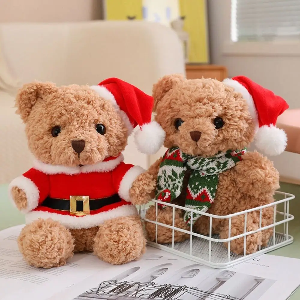 Stuffed Hat Christmas Bear Plush Toy Dress Up Soft Scarf Bear Kawaii Plush Toys Cartoon Fluffy Bear Stuffed Doll Party Supplies
Stuffed Hat Christmas Bear Plush Toy Dress Up Soft Scarf Bear Kawaii Plush Toys Cartoon Fluffy Bear Stuffed Doll Party Supplies