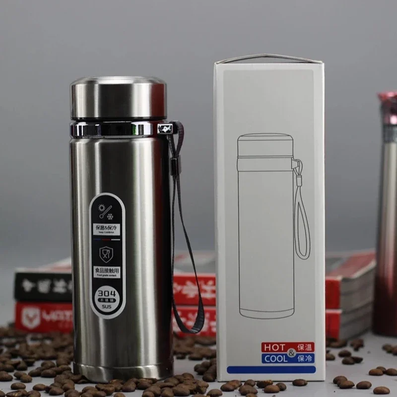 High Capacity Business Thermos Mug Stainless Steel Tumbler Insulated Water Bottle Portable Vacuum Flask For Office Tea Mugs
High Capacity Business Thermos Mug Stainless Steel Tumbler Insulated Water Bottle Portable Vacuum Flask For Office Tea Mugs