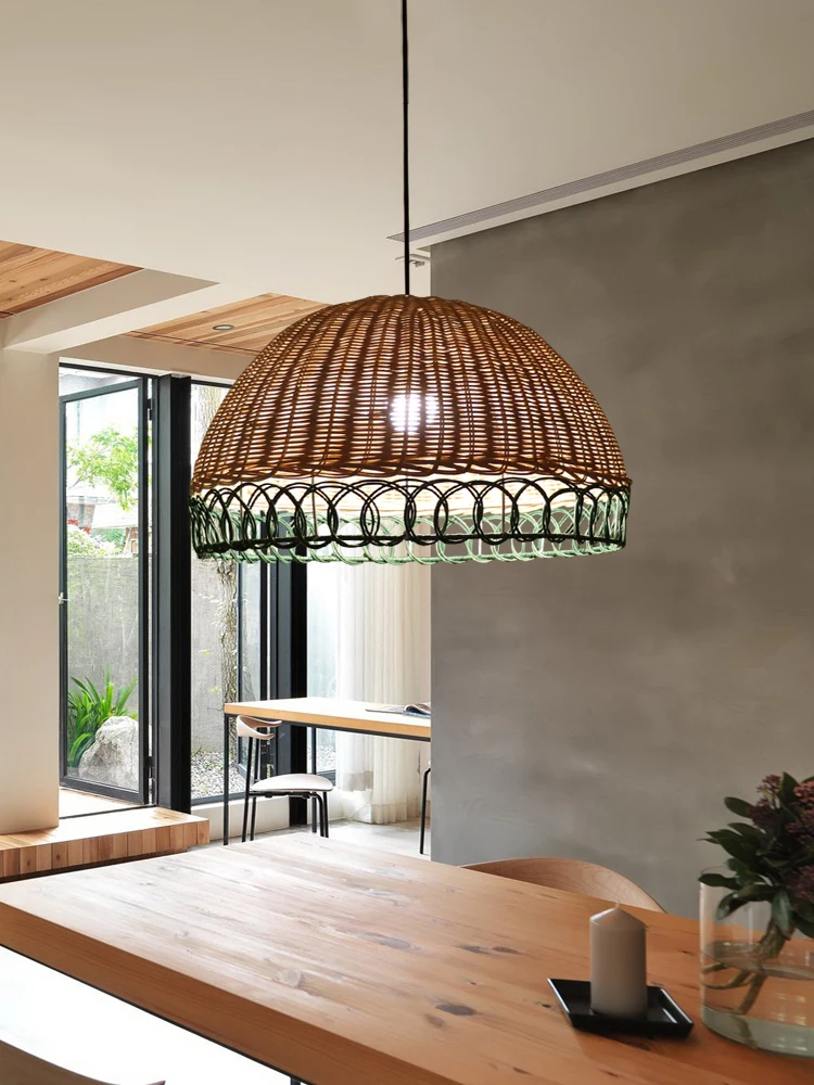 Japanese restaurant chandelier designer style small living room bedroom mahjong room rattan lamp personality creative table lamp
Japanese restaurant chandelier designer style small living room bedroom mahjong room rattan lamp personality creative table lamp