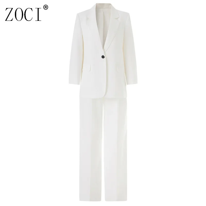 ZOCI Three Pieces Suit Sets For Women Suit Waistcoats Single Button Blazers Straight Pants Female Office Lady Suit Jackets Sets
ZOCI Three Pieces Suit Sets For Women Suit Waistcoats Single Button Blazers Straight Pants Female Office Lady Suit Jackets Sets