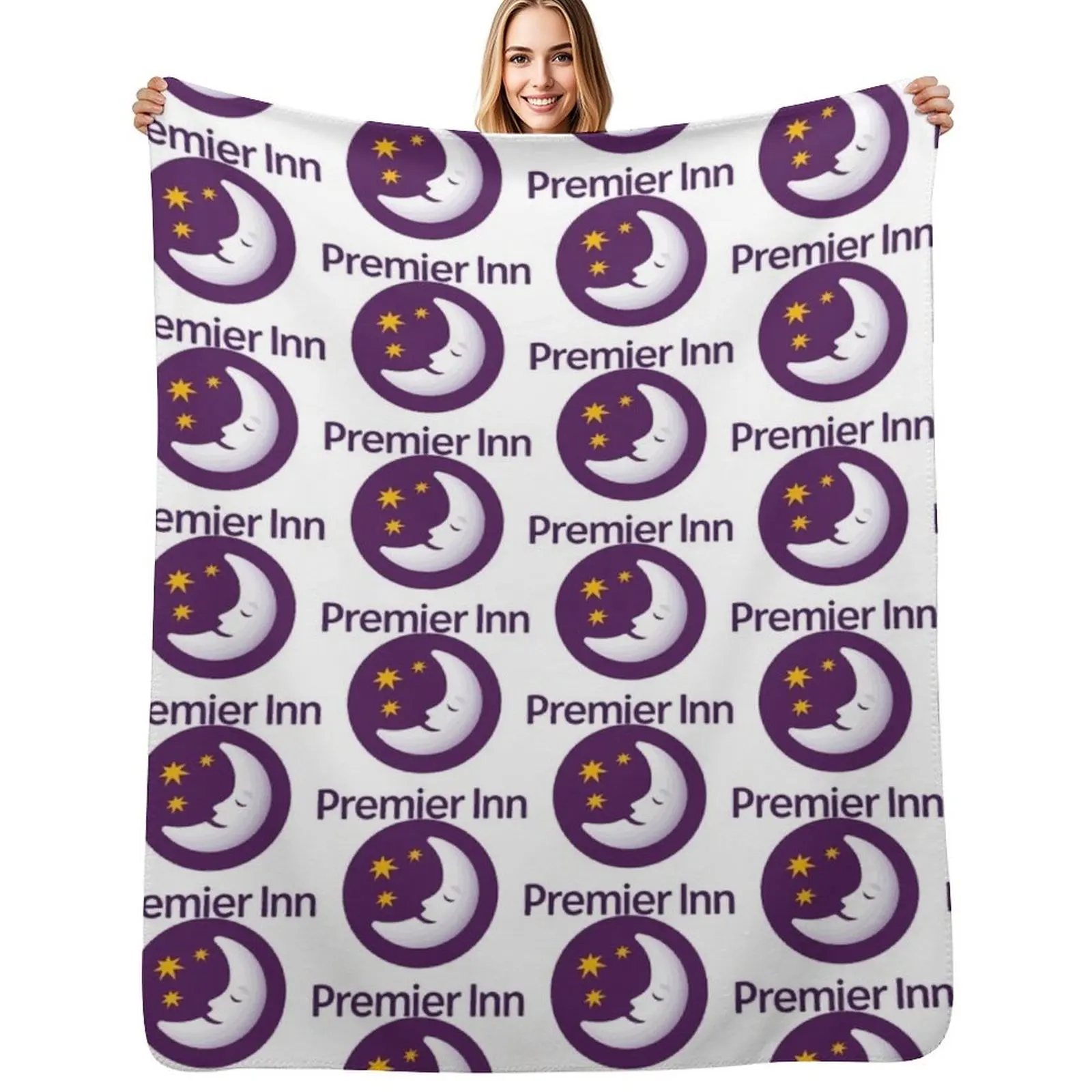 PREMIER INN HOTEL CHAIN BRITISH STAYCATION Throw Blanket Cozy Sofa Blanket for TV Watching Napping
PREMIER INN HOTEL CHAIN BRITISH STAYCATION Throw Blanket Cozy Sofa Blanket for TV Watching Napping