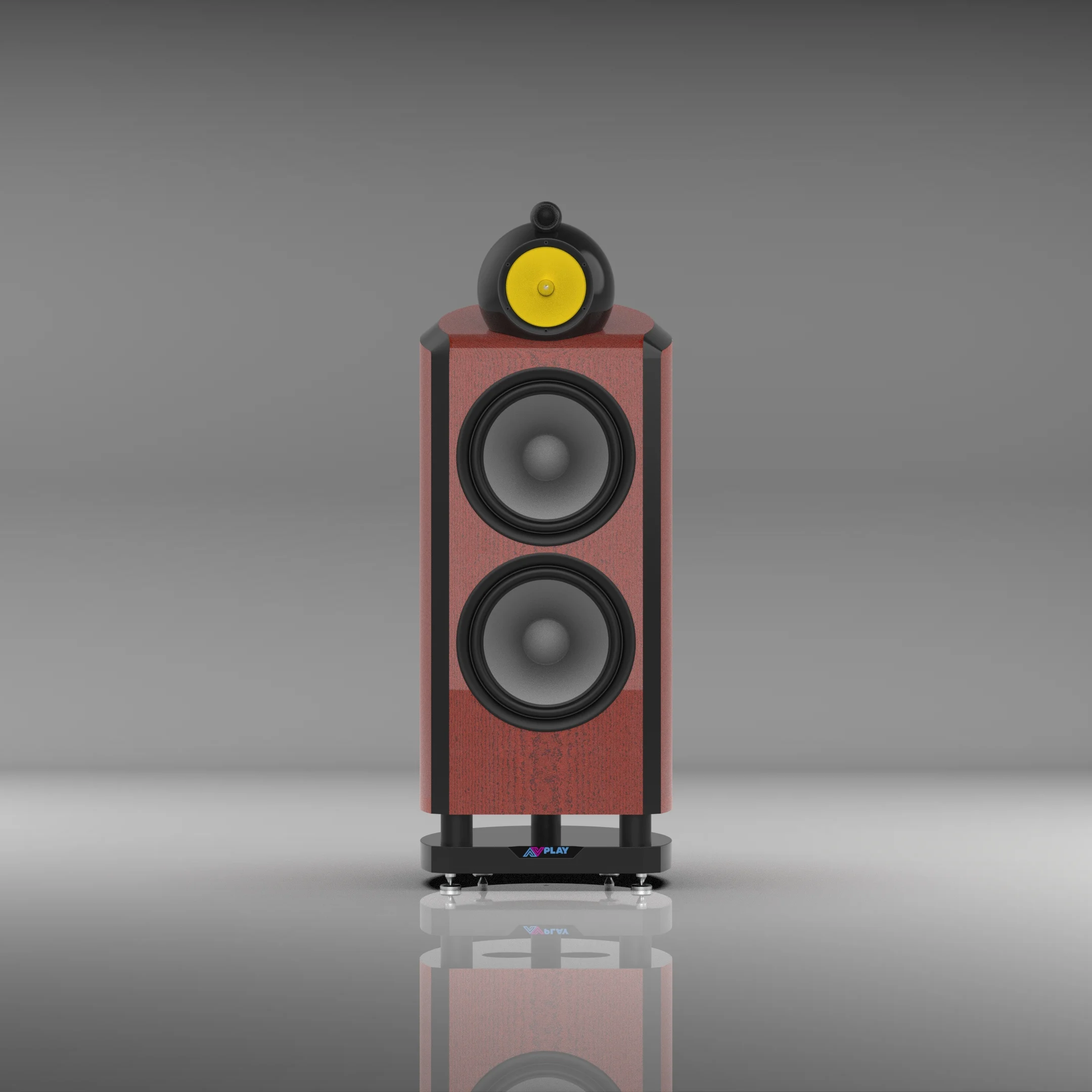 AVplay M-212BF 3-Way Dual 12-Inch Woofer High-Fidelity HiFi Floor-Standing Speaker
AVplay M-212BF 3-Way Dual 12-Inch Woofer High-Fidelity HiFi Floor-Standing Speaker