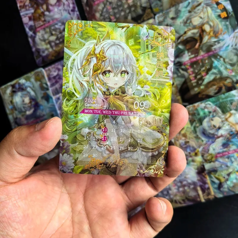 Genshin Impact Hu Tao Keqing Kamisato Ayaka ACG Diy Self Control Collect Signature Trading Flash Card Anime Cartoon Gift
Genshin Impact Hu Tao Keqing Kamisato Ayaka ACG Diy Self Control Collect Signature Trading Flash Card Anime Cartoon Gift