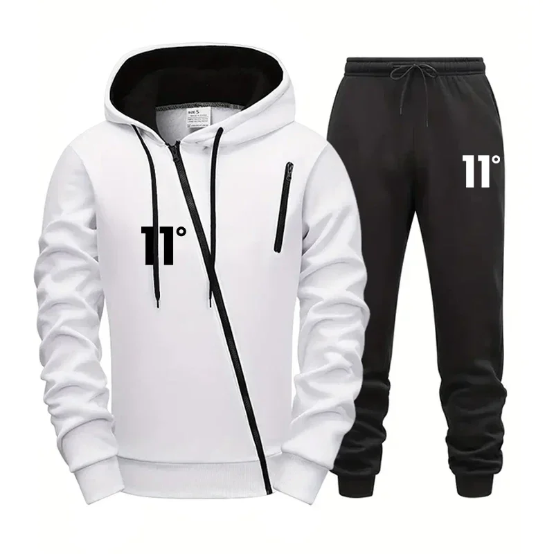 Sport Daily Fashion Autumn Winter Hoodie Comfort Single Sweatshirt Top Pants Men Versatile Diagonal Zipper Jacket Casual Jogging
Sport Daily Fashion Autumn Winter Hoodie Comfort Single Sweatshirt Top Pants Men Versatile Diagonal Zipper Jacket Casual Jogging