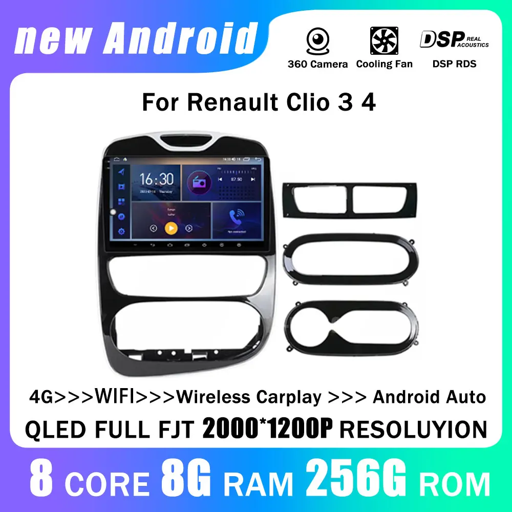 Android 14 For Renault Clio 3 4 2012 - 2018 Auto Radio Player Carplay Bluetooth Multimedia Intelligent System Car Stereo Video
Android 14 For Renault Clio 3 4 2012 - 2018 Auto Radio Player Carplay Bluetooth Multimedia Intelligent System Car Stereo Video