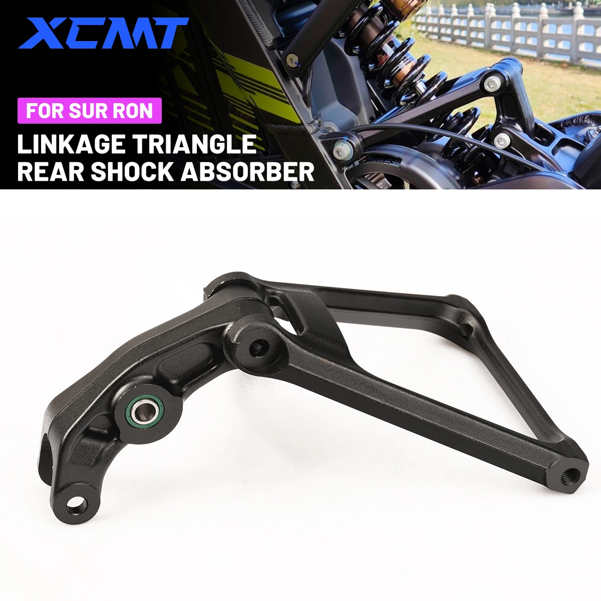For Sur Ron Light Bee X S L1E For Segway X160 X260 CNC Aluminum Triangle Bracket Rear Suspension Linkage Kit
For Sur Ron Light Bee X S L1E For Segway X160 X260 CNC Aluminum Triangle Bracket Rear Suspension Linkage Kit