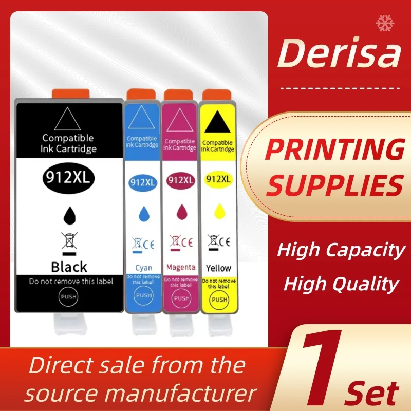 Ink Cartridge 8010 8012 8013 8015 For HP 912 XL Compatible HP OfficeJet 8017 8018 8020 8022 8023 8026 8028 8035 Printer
Ink Cartridge 8010 8012 8013 8015 For HP 912 XL Compatible HP OfficeJet 8017 8018 8020 8022 8023 8026 8028 8035 Printer