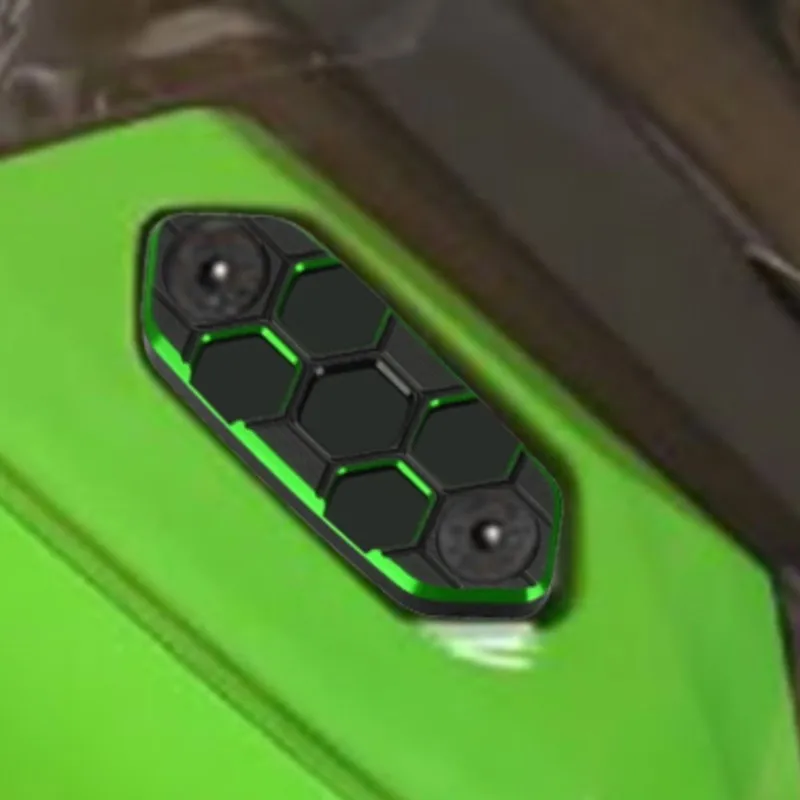 For Kawasaki Ninja 650 300 400 500 ZX-6R ZX-4RR ZX4R Motorcycle Rear View Mirror Hole Decorative Cap Block Off Base Plates Cover
For Kawasaki Ninja 650 300 400 500 ZX-6R ZX-4RR ZX4R Motorcycle Rear View Mirror Hole Decorative Cap Block Off Base Plates Cover