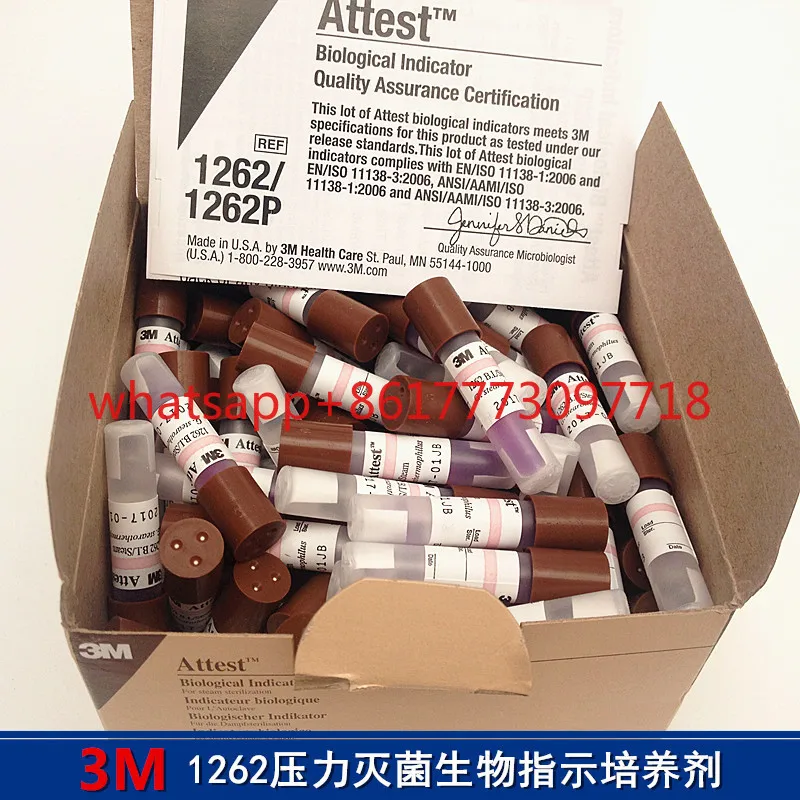 1262 Индикатор биологической культуры для паровой стерилизации под давлением, термофилусный биологический индикатор Bacillus
1262 Индикатор биологической культуры для паровой стерилизации под давлением, термофилусный биологический индикатор Bacillus