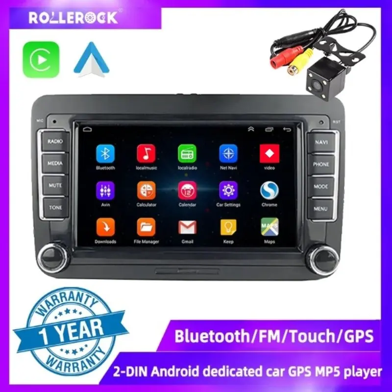 Rollerock Auto Carplay GPS Radio 2 Din 7 Inch Android Navigation WIFI Bluetooth Mirror Link Car Multimedia Player FM Stereo
Rollerock Auto Carplay GPS Radio 2 Din 7 Inch Android Navigation WIFI Bluetooth Mirror Link Car Multimedia Player FM Stereo