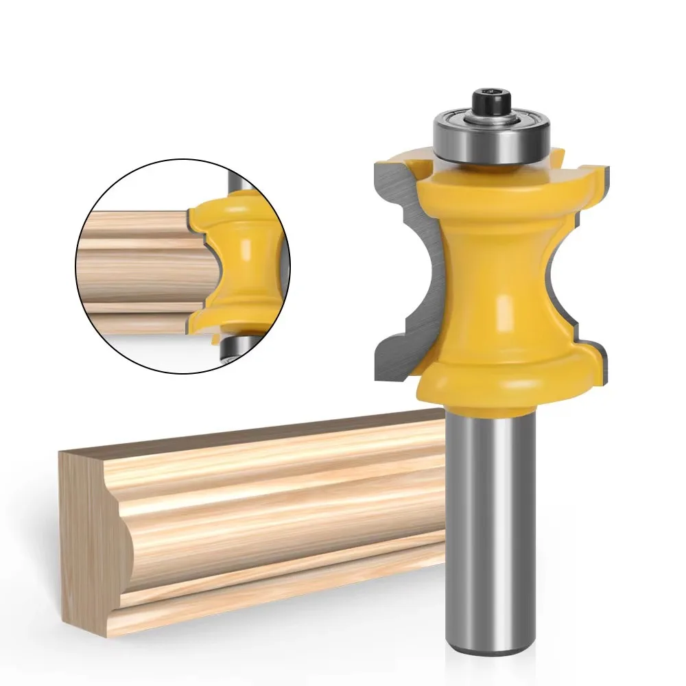 1PC 1/2" 12.7MM Shank Milling Cutter Wood Carving Concave Radius Milling Cutters Convex Column Line Molding Router Bit Cutter
1PC 1/2" 12.7MM Shank Milling Cutter Wood Carving Concave Radius Milling Cutters Convex Column Line Molding Router Bit Cutter