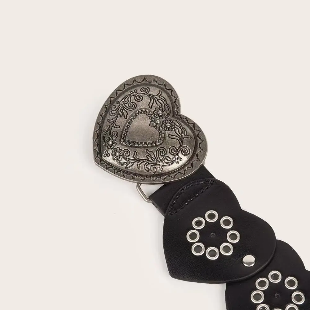 Y2K Love Heart Wide Leather Belt Luxury Design Vintage Punk Waistband Versatile Hollowed Belt
Y2K Love Heart Wide Leather Belt Luxury Design Vintage Punk Waistband Versatile Hollowed Belt