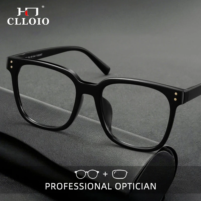 CLLOIO Classic Minimalist Transparent Reading Glasses TR90 Frame Durable Temple Anti Blue Light Progressive Prescription Eyewear 
CLLOIO Classic Minimalist Transparent Reading Glasses TR90 Frame Durable Temple Anti Blue Light Progressive Prescription Eyewear