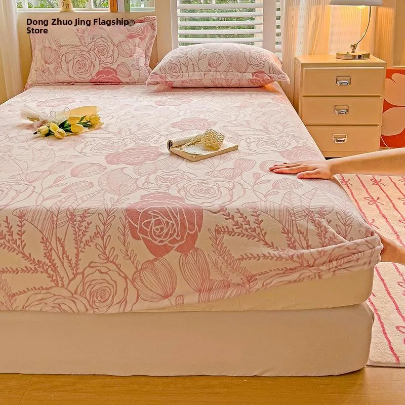 Thickened Winter Milk Velvet Bed Canopy Single Item Purchase Only Bed Cover Mattress Protector Fleece Lined Warmth
Thickened Winter Milk Velvet Bed Canopy Single Item Purchase Only Bed Cover Mattress Protector Fleece Lined Warmth