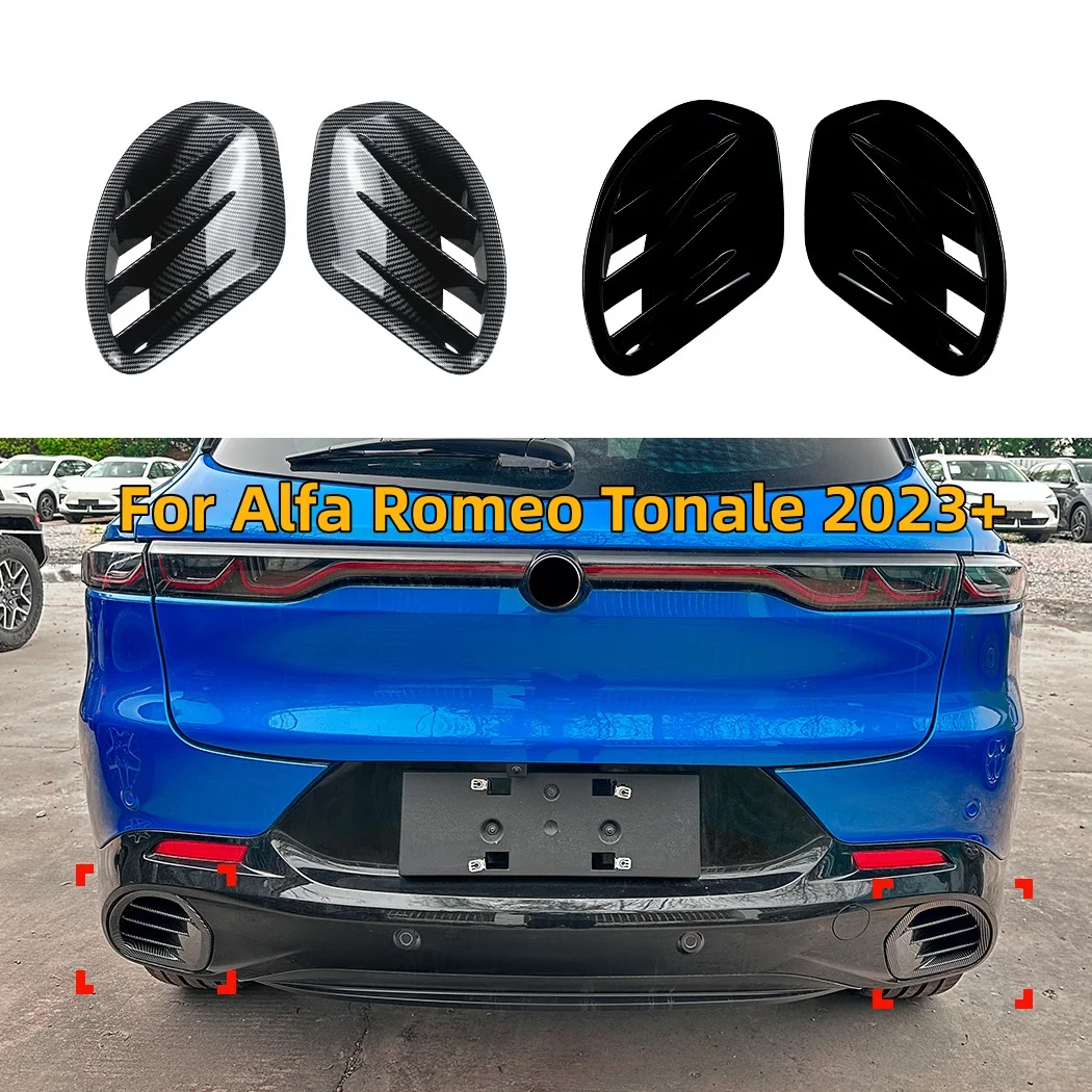 For Alfa Romeo Tonale 2023 2024 2025 Car Rear Exhaust Modification Gloss Black Chrome Exhaust Diffuser Frame Body Kits
For Alfa Romeo Tonale 2023 2024 2025 Car Rear Exhaust Modification Gloss Black Chrome Exhaust Diffuser Frame Body Kits