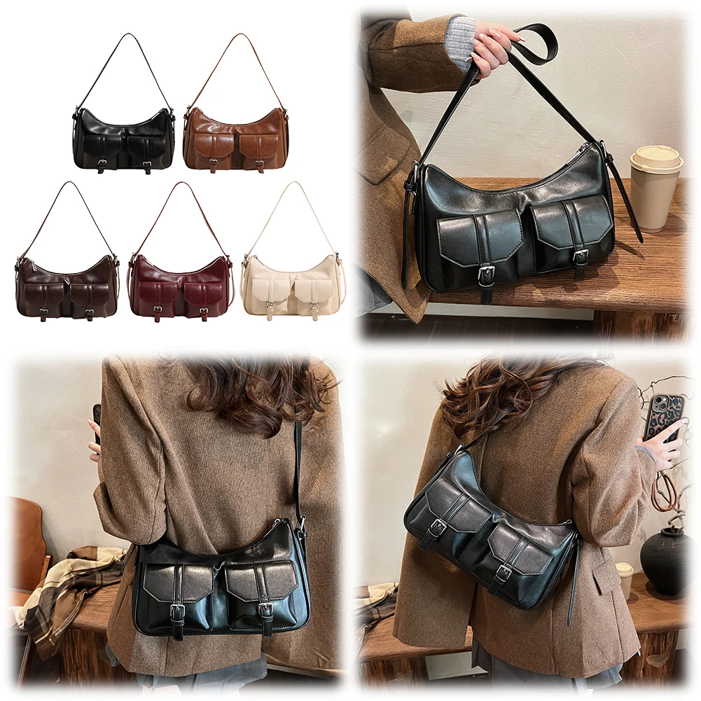 Shoulder Bag for Women Adjustable Strap Crossbody Bag PU Leather with Multi-Pocket Messenger Bag Hobo Bag for Work Travel
Shoulder Bag for Women Adjustable Strap Crossbody Bag PU Leather with Multi-Pocket Messenger Bag Hobo Bag for Work Travel