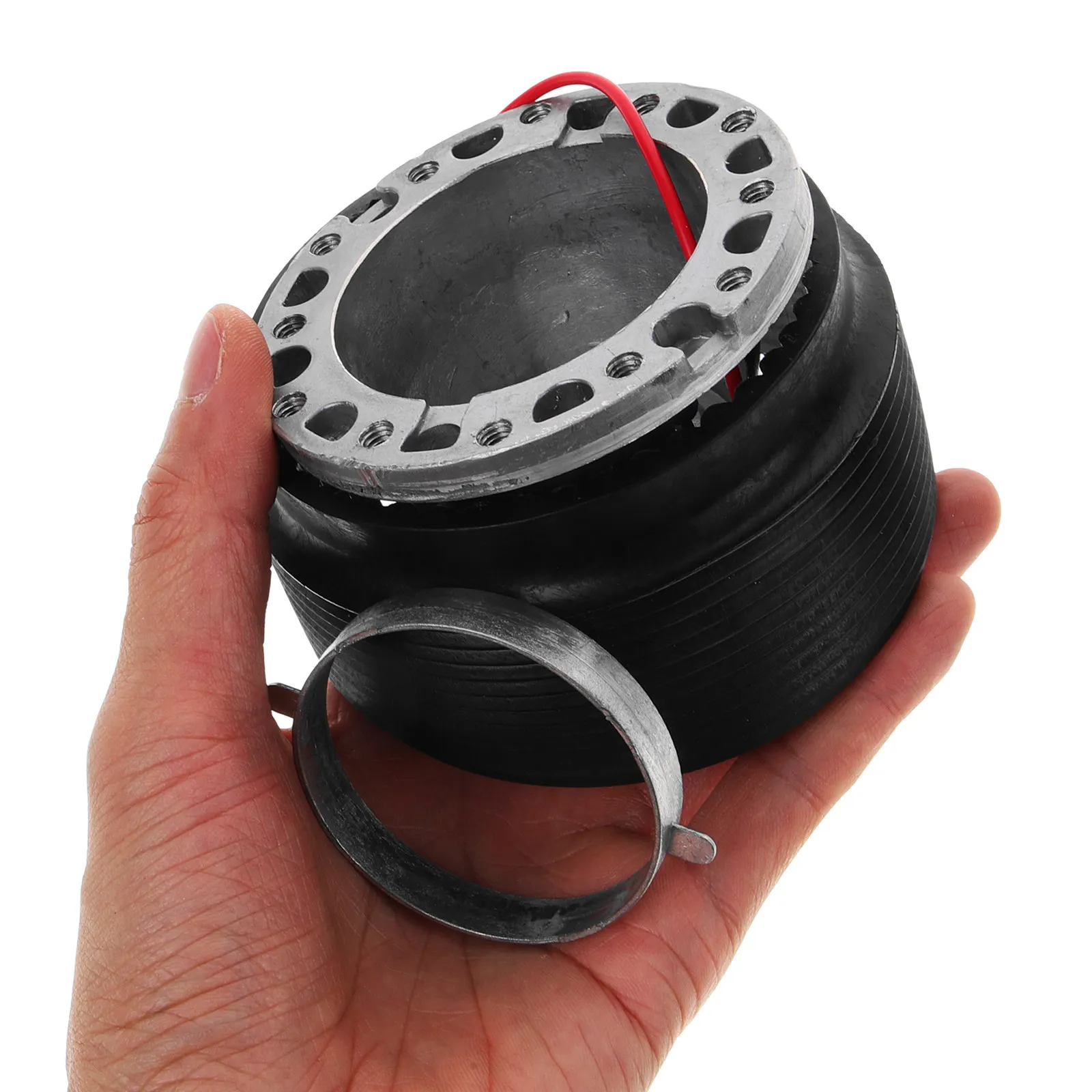 1Set Steering Wheel Quick Release Hub Adapter Metal Rubber Construction Easy Installation No Tools Required Enhanced Grip
1Set Steering Wheel Quick Release Hub Adapter Metal Rubber Construction Easy Installation No Tools Required Enhanced Grip