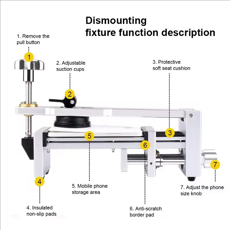 Screen Dismantling Artifact Manual Mobile Phone Repair Adjustable Screen Pressing Mold Separation Machine
Screen Dismantling Artifact Manual Mobile Phone Repair Adjustable Screen Pressing Mold Separation Machine