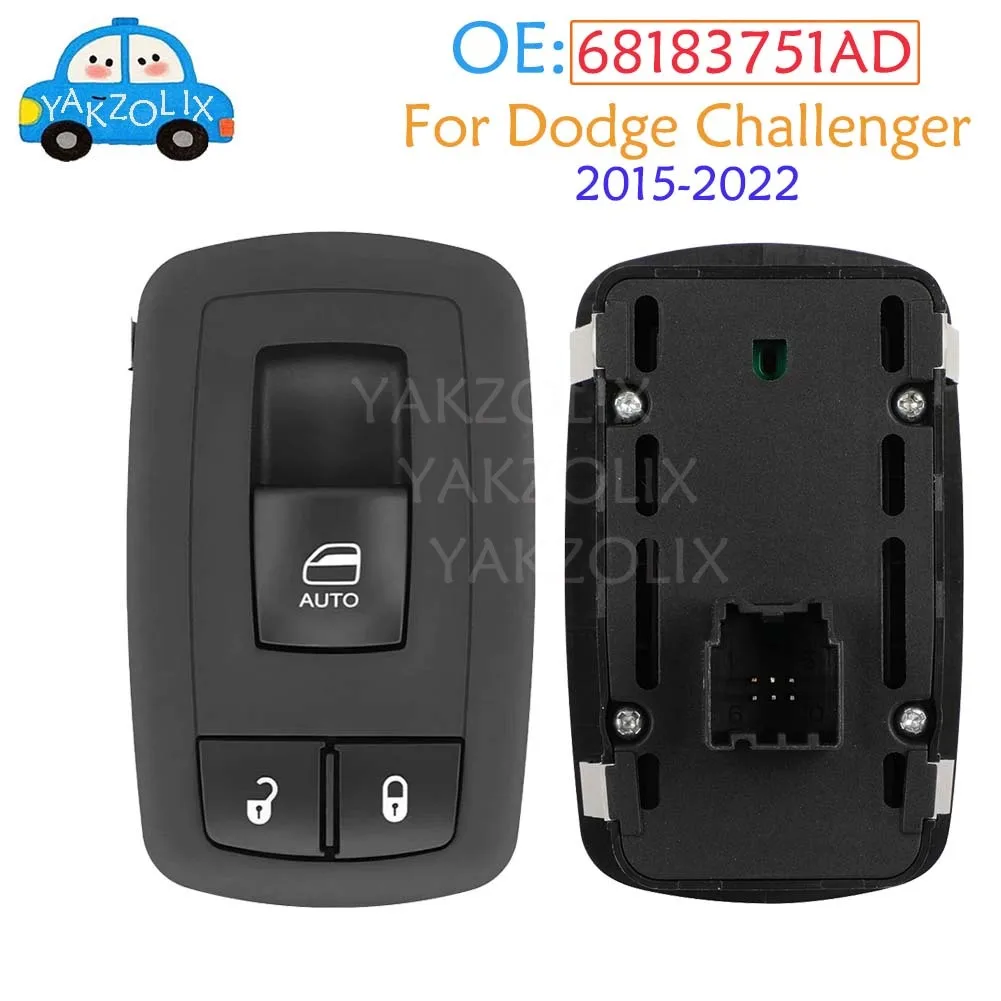 For Dodge Challenger 2015 2016 2017 2018 2019 2020 2021 2022 Front Right Passenger Side Power Window Control Switch 68183751AD
For Dodge Challenger 2015 2016 2017 2018 2019 2020 2021 2022 Front Right Passenger Side Power Window Control Switch 68183751AD