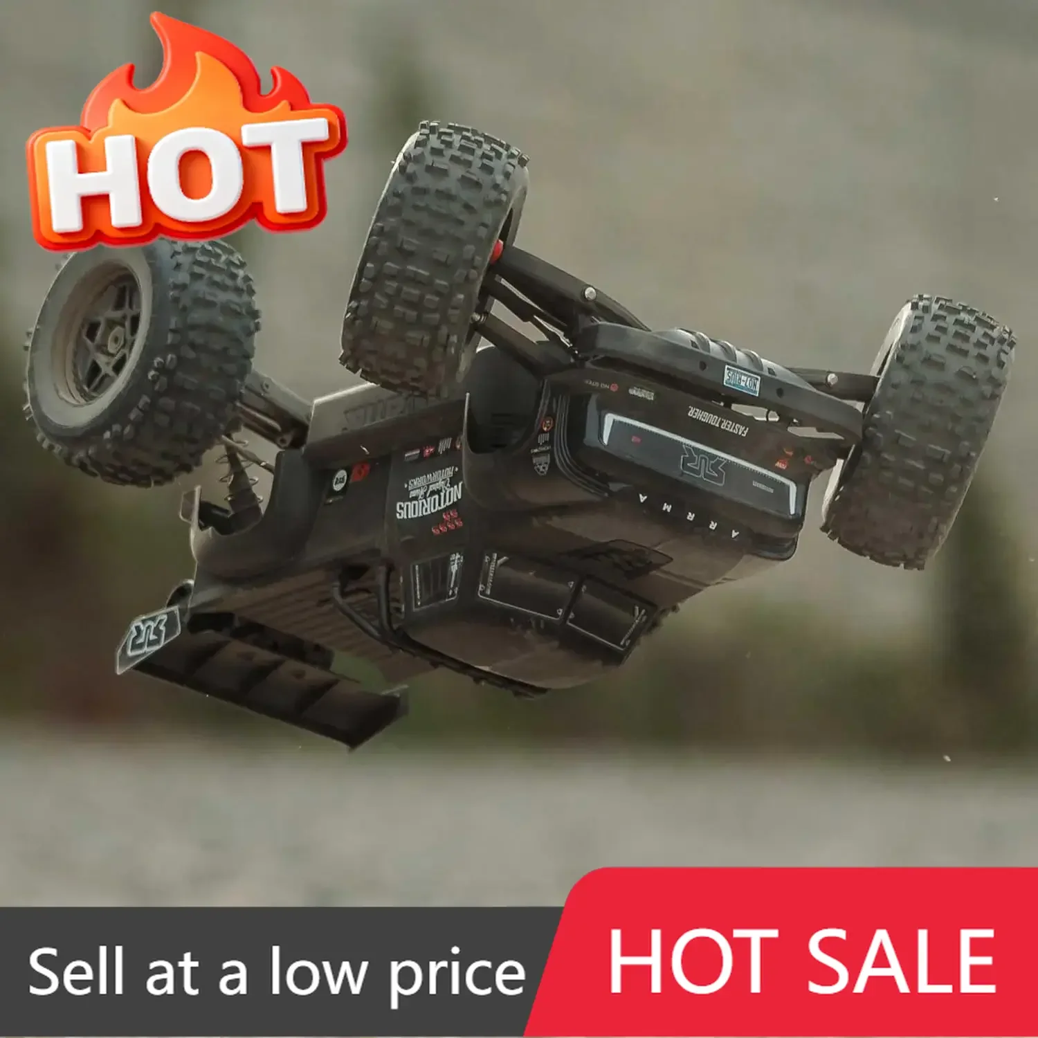 Радиоуправляемый грузовик ARRMA 1/8 Notorious 4X4 6S BLX BRUSHLESS V6 Stunt Truck RTR (батарея и зарядное устройство не входят в комплект), (черный), ARA86
Радиоуправляемый грузовик ARRMA 1/8 Notorious 4X4 6S BLX BRUSHLESS V6 Stunt Truck RTR (батарея и зарядное устройство не входят в комплект), (черный), ARA86
