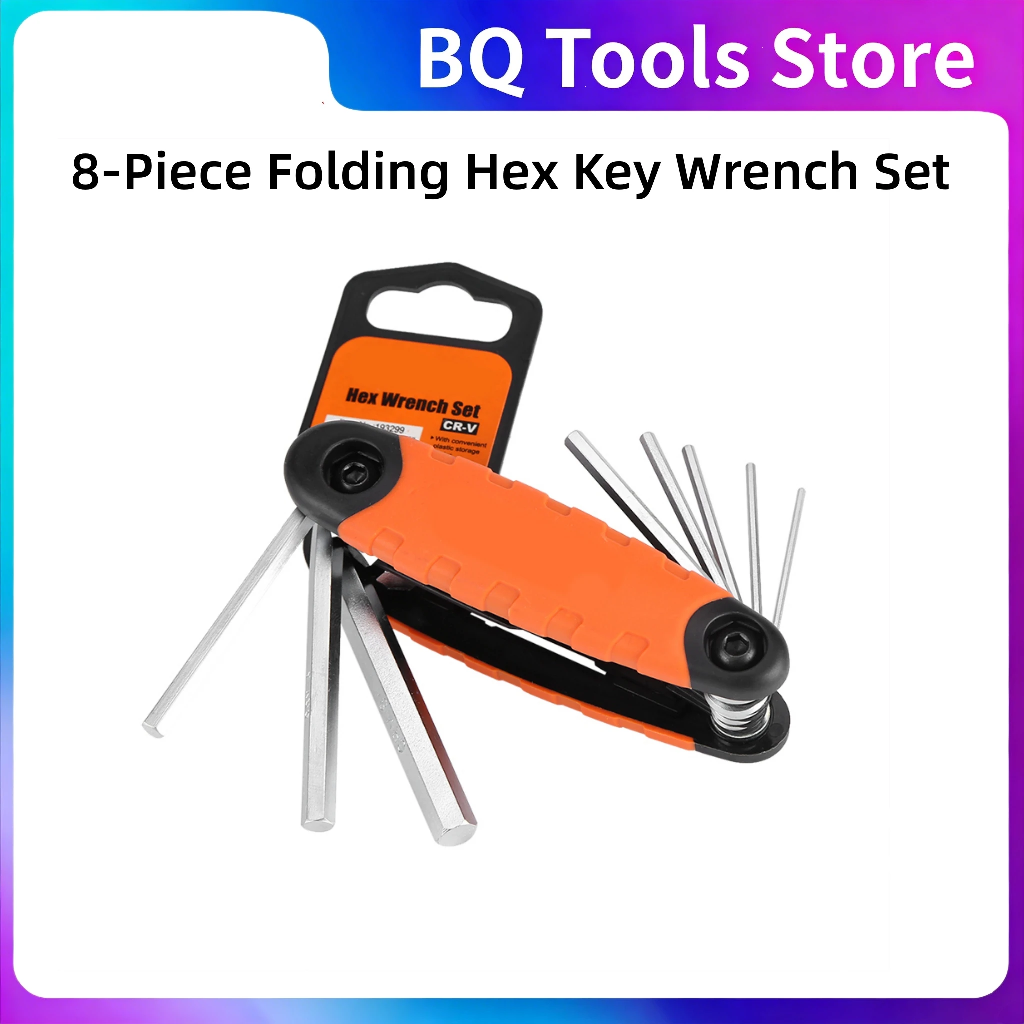 Folding Hex Key Set Hex Key Set 8-Piece Stainless Steel Folding Hex Key Wrench Set Bike Repair Tools Kit Hex Wrench
Folding Hex Key Set Hex Key Set 8-Piece Stainless Steel Folding Hex Key Wrench Set Bike Repair Tools Kit Hex Wrench