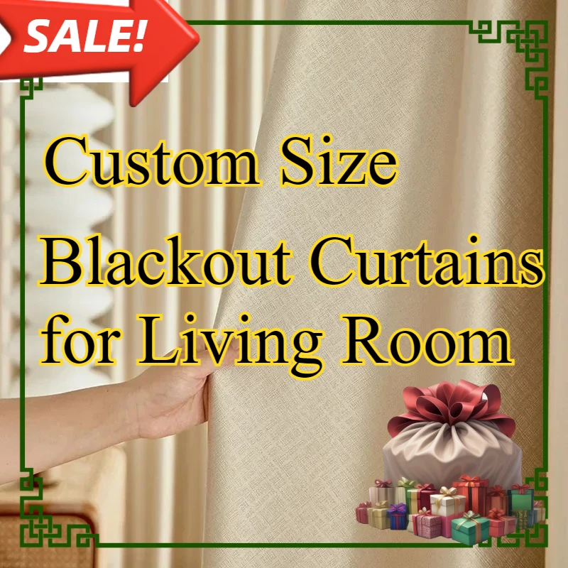 Custom Size Blackout Curtains for Living Room Luxury Opaque Blinds Bedroom Curtain for Window Home Decor Door Screen Shutter
Custom Size Blackout Curtains for Living Room Luxury Opaque Blinds Bedroom Curtain for Window Home Decor Door Screen Shutter