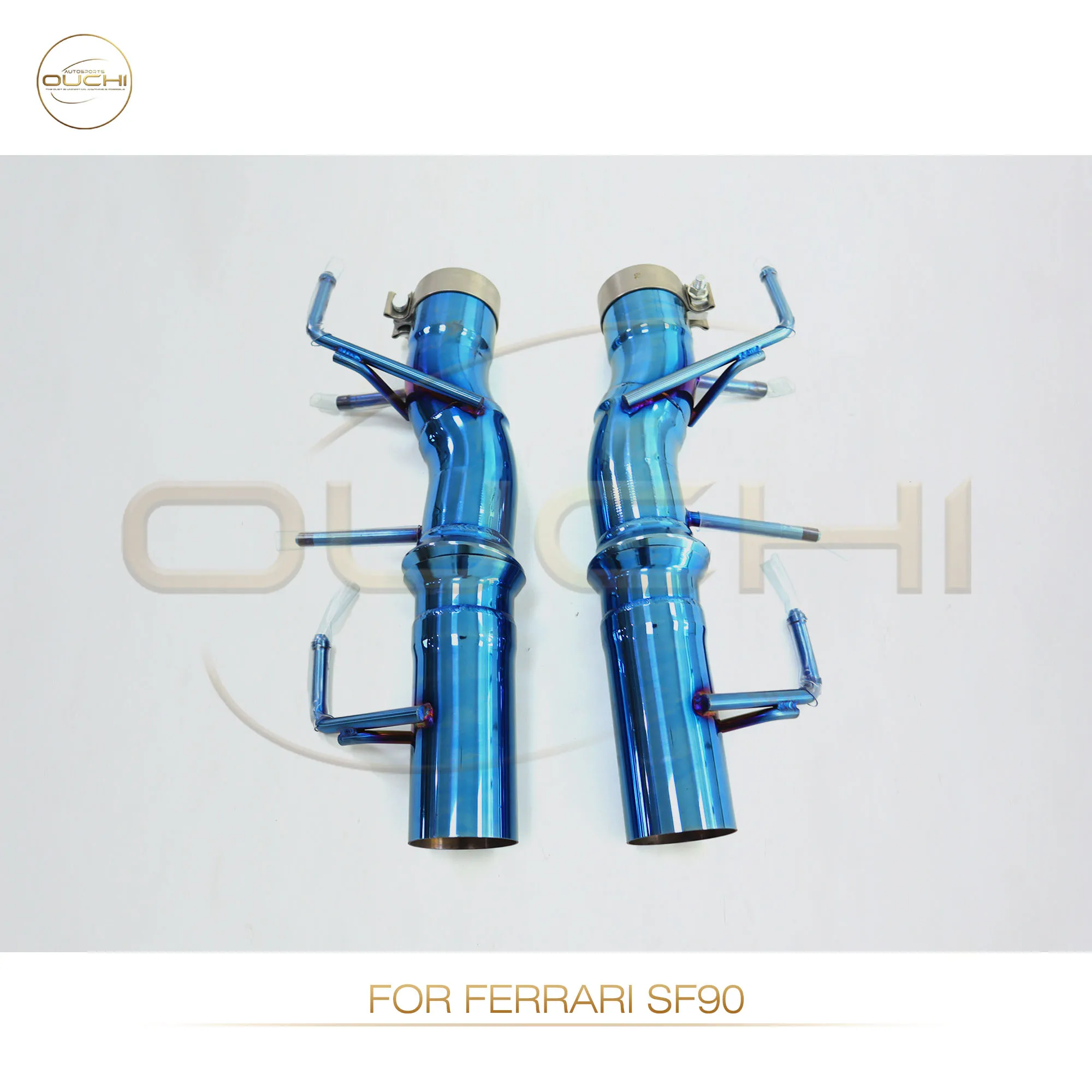 High Performance Catback For Ferrari SF90 OUCHI Stainless Steel Exhaust System Auto Parts Deep Sport Sound Easy Install
High Performance Catback For Ferrari SF90 OUCHI Stainless Steel Exhaust System Auto Parts Deep Sport Sound Easy Install
