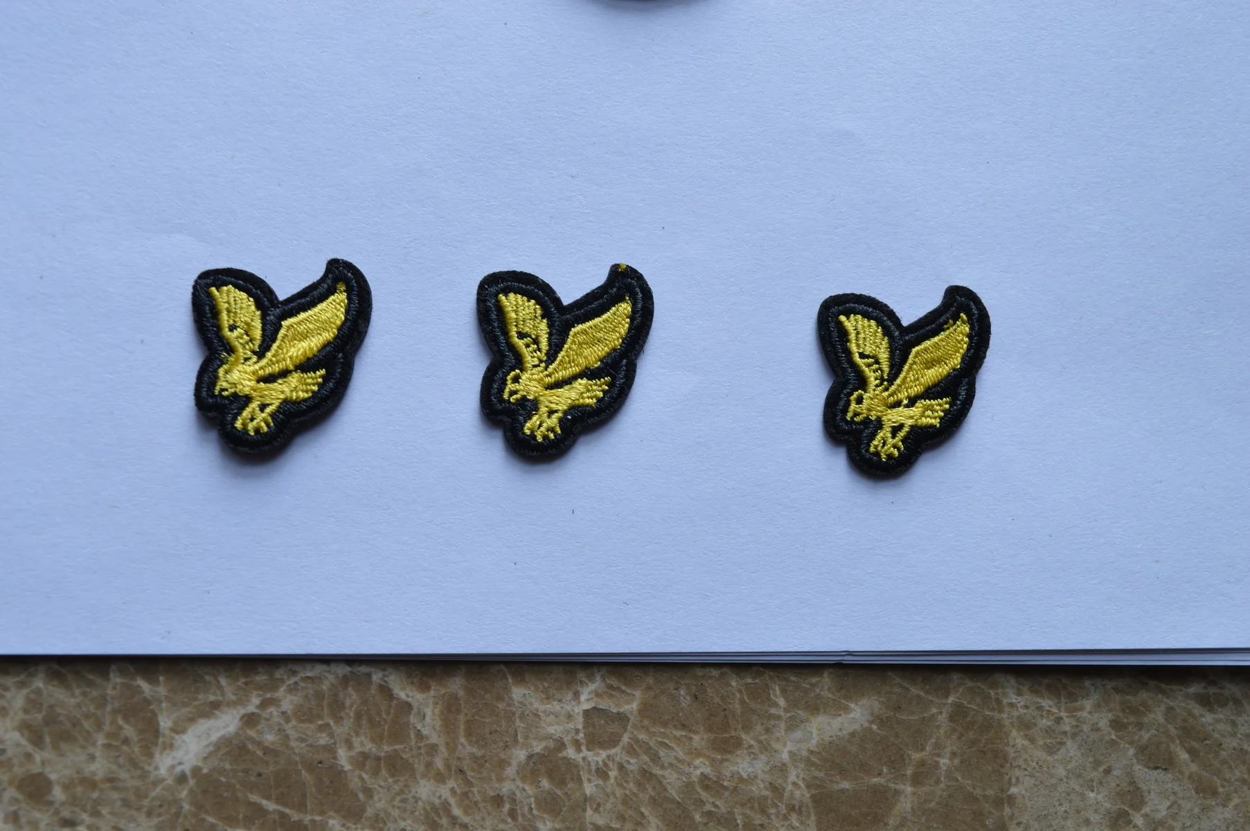 25x Gold Eagle Applique Iron on Patch Embroidered Badge Hot New Arrival Fashion Accessory
25x Gold Eagle Applique Iron on Patch Embroidered Badge Hot New Arrival Fashion Accessory