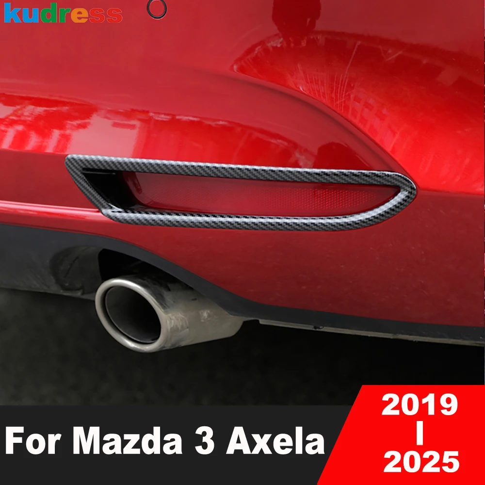 Rear Bumper Fog Light Lamp Cover Trim For Mazda 3 Axela BP 2019-2023 2024 2025 Carbon Car Tail Foglights Bezel Trims Accessories
Rear Bumper Fog Light Lamp Cover Trim For Mazda 3 Axela BP 2019-2023 2024 2025 Carbon Car Tail Foglights Bezel Trims Accessories