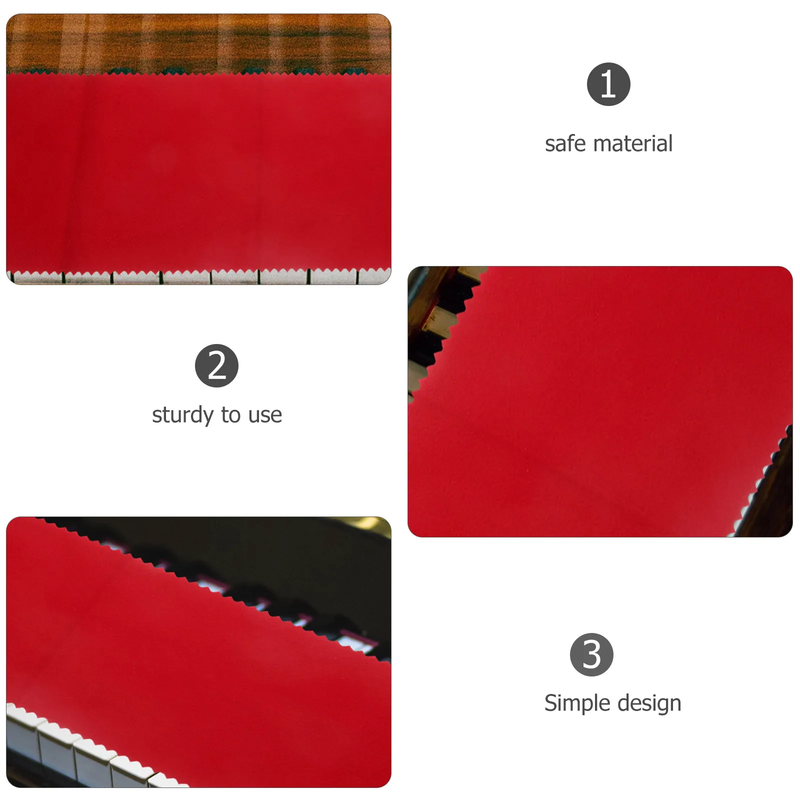 Piano Dust Cover Keyboard Protector Covers Device for Red Universal Protective Music
Piano Dust Cover Keyboard Protector Covers Device for Red Universal Protective Music