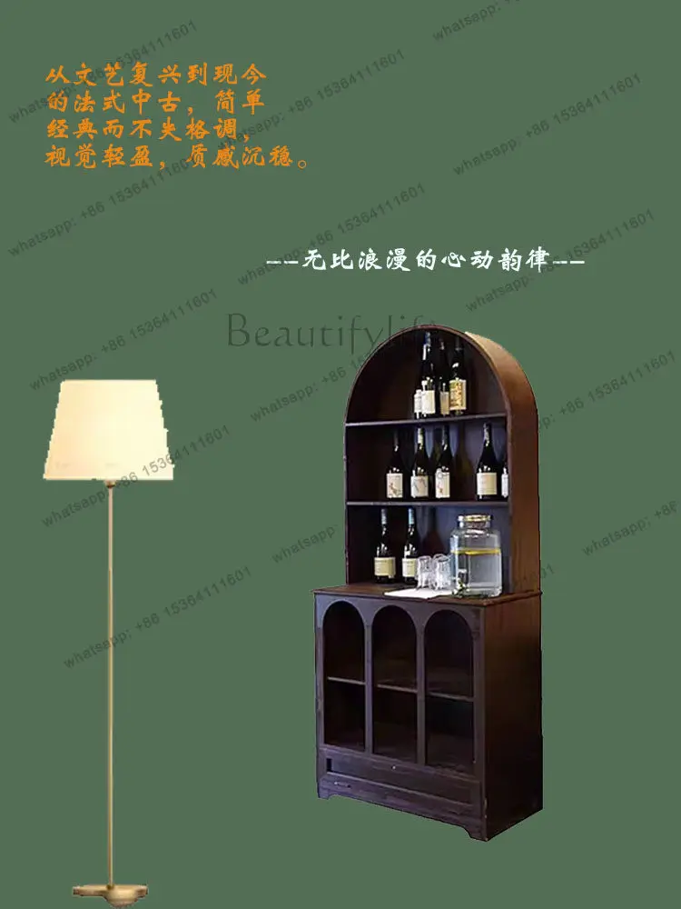 Solid wood living room French retro side cabinet ultra-thin high-end cafe home medium and ancient style
Solid wood living room French retro side cabinet ultra-thin high-end cafe home medium and ancient style