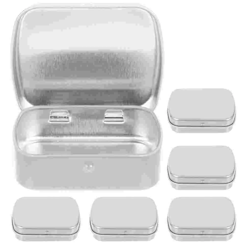 5 Pcs Food Containers with Lids Candy Storage Box Iron Rectangular Case Jewelry Holder Cases Silver Spice Travel
5 Pcs Food Containers with Lids Candy Storage Box Iron Rectangular Case Jewelry Holder Cases Silver Spice Travel