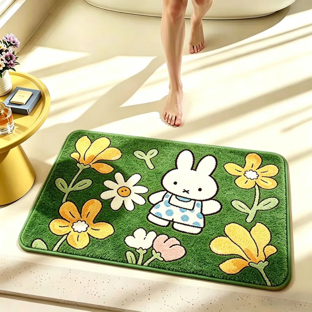 Cartoon Miffy Bathroom Flocking Carpet Absorbent Non-slip Mat Bathroom Home Thickened Bathroom Living Room Bedroom Floor Mat
Cartoon Miffy Bathroom Flocking Carpet Absorbent Non-slip Mat Bathroom Home Thickened Bathroom Living Room Bedroom Floor Mat